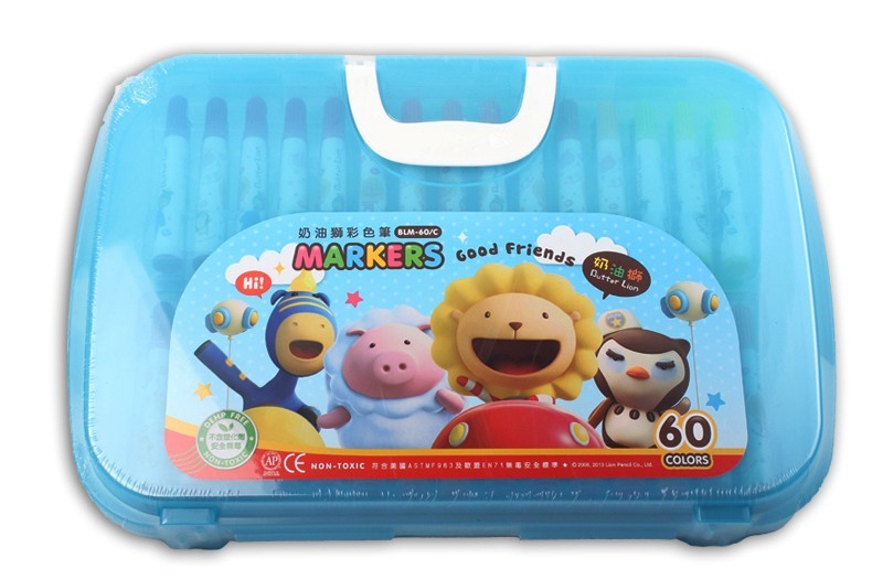 Flag Village Painting Crayons Gift Box Children's Thick Head Set