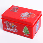 Flag Village Electric lift Christmas music gift box