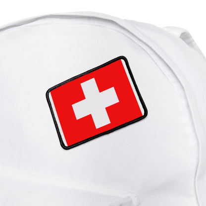 Flag Village Switzerland Flag Embroidery Iron-On Patches