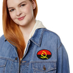 Flag Village Angola Flag Embroidery Iron-On Patches