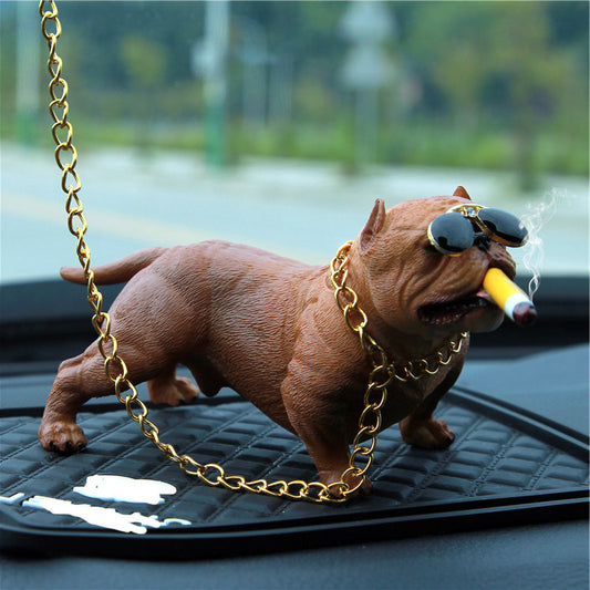 Flag Village Auto Tools Bully Dog Car Decoration