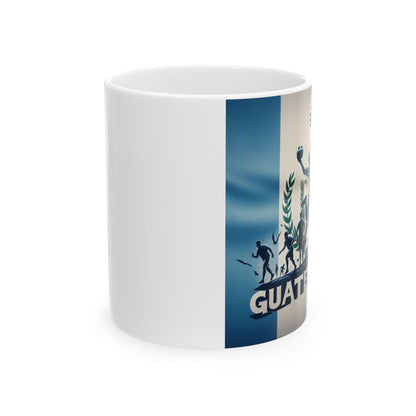 Flag Village Guatemala Sporting Flag Ceramic Coffee Mug 11oz GTM0006