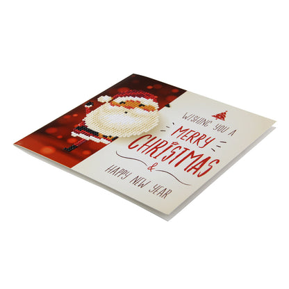 Flag Village Christmas DIY Diamond Painting Greeting Cards 5D Cartoon Birthday Postcards Kids Festival Embroidery Greet Cards Gifts