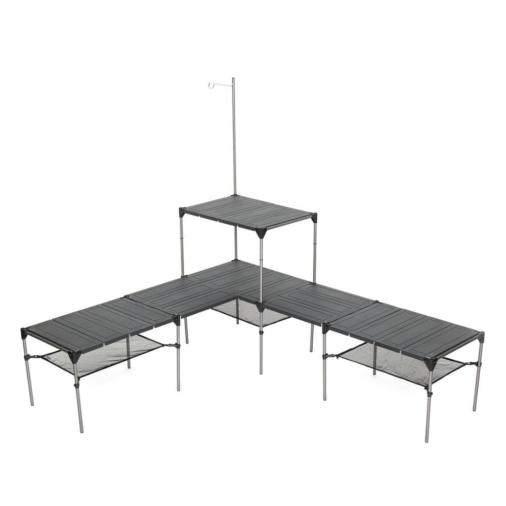 Flag Village Geometric folding table for outdoor camping picnic