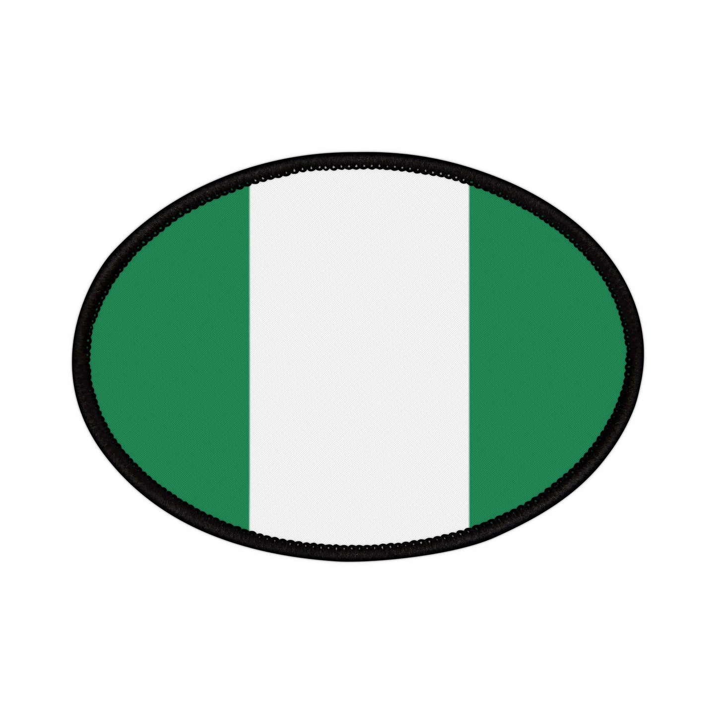 Flag Village Nigeria Flag Embroidery Iron-On Patches