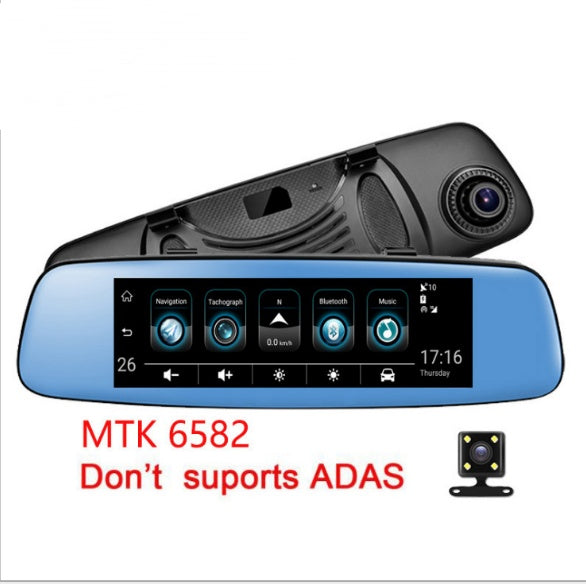 Flag Village Auto Tools Cross border special supply for new 8 inch crane recorder 4G cloud mirror 1080P HD Android rear view mirror driving record