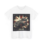 Flag Village UK Vintage Car Flag T-SHIRT Heavy Cotton Tee UK0004