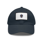 Flag Village USA Massachusetts State Flag Hat Cap with Leather Patch