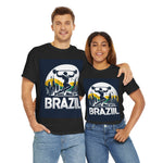 Flag Village Brazil Sporting Flag T-SHIRT Heavy Cotton Tee BRA0003