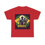 Flag Village Brazil Sporting Flag T-SHIRT Heavy Cotton Tee BRA0012