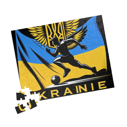 Flag Village Ukraine Sporting Flag Puzzle (110, 252, 520, 1014-piece) UKR0008