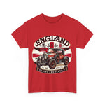 Flag Village UK Vintage Car Flag T-SHIRT Heavy Cotton Tee UK0023