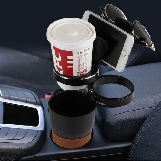Flag Village Auto Tools Car Cup Holders Car-styling Car Truck Drink Water Cup Bottle Can Holder Door Mount Stand ABS Rubber Drinks Holders