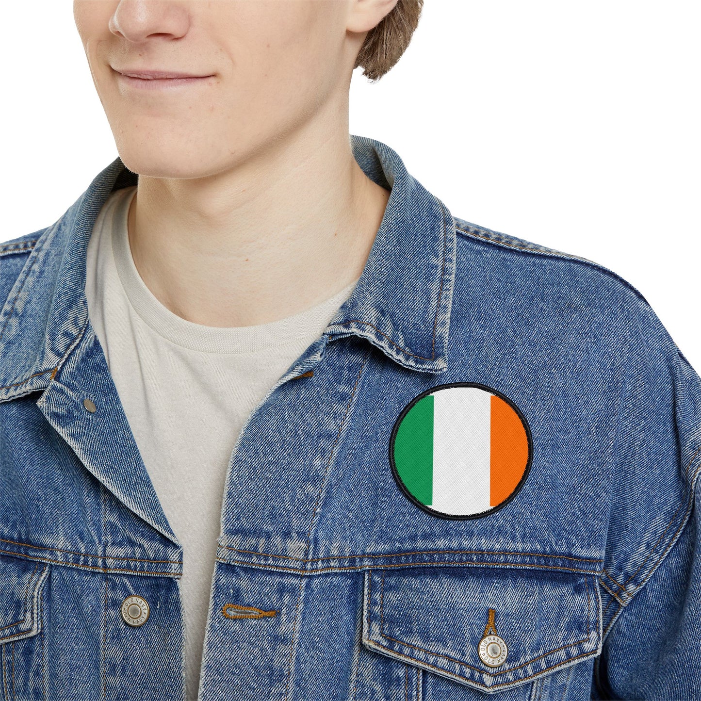 Flag Village Ireland Flag Embroidery Iron-On Patches