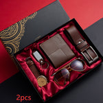 Flag Village Sunglasses Leather Belt Wallet Business Gifts Suit