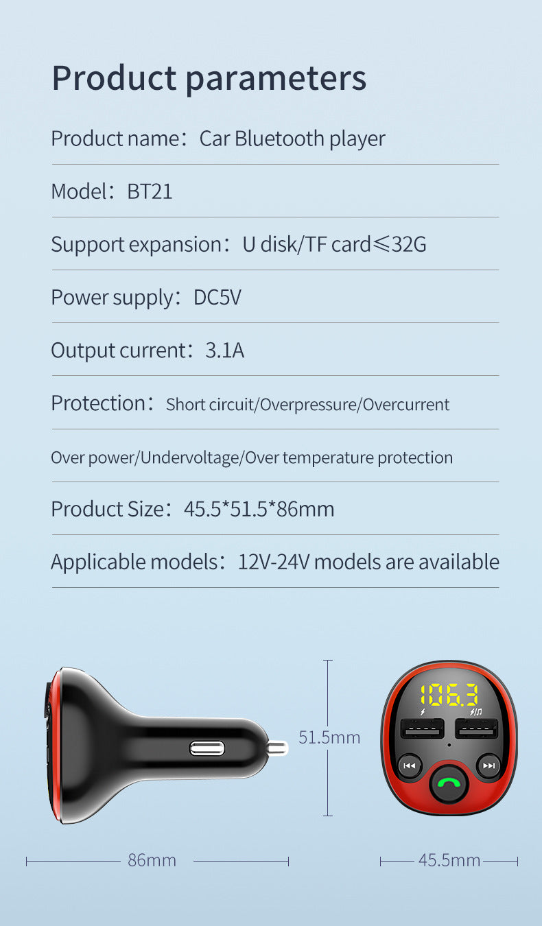 Flag Village Auto Tools Car mp3 player