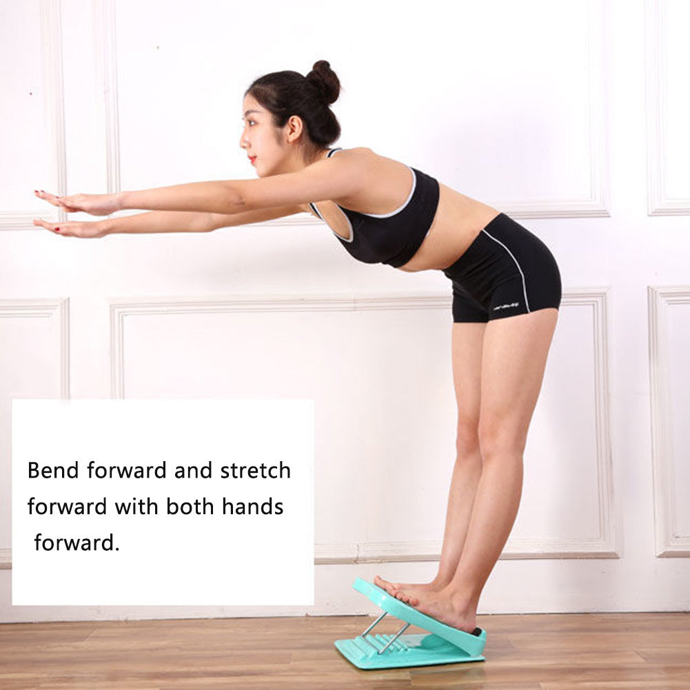 Flag Village Portable Home Fitness Standing Incline Board Adjustable Indoor Outdoor Achilles Stretching Assemble