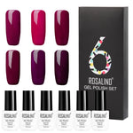 Flag Village 6 Colors Set Solid Color Gel Polish Set Nail Polish Gift Box Manicure