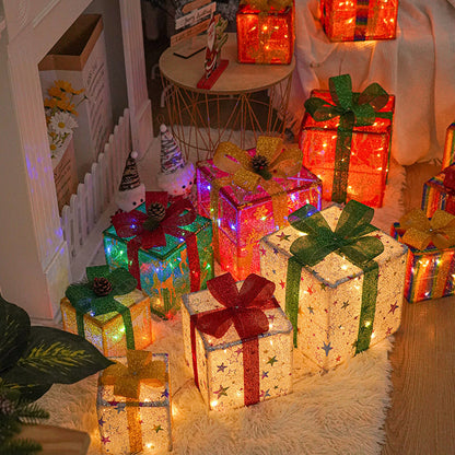 Flag Village Christmas Gift Box Three Piece Set