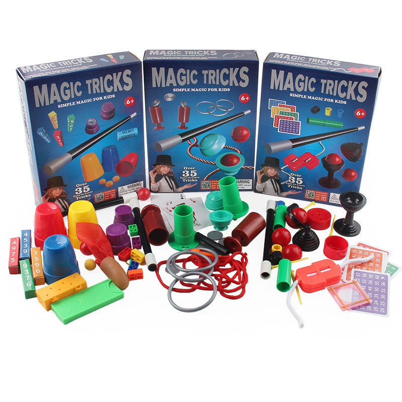 Flag Village Strange new toys close-range stage magic gift box set