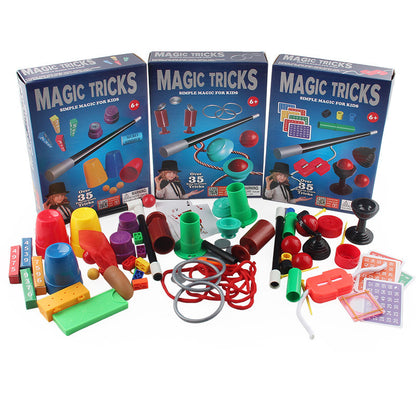 Flag Village Strange new toys close-range stage magic gift box set