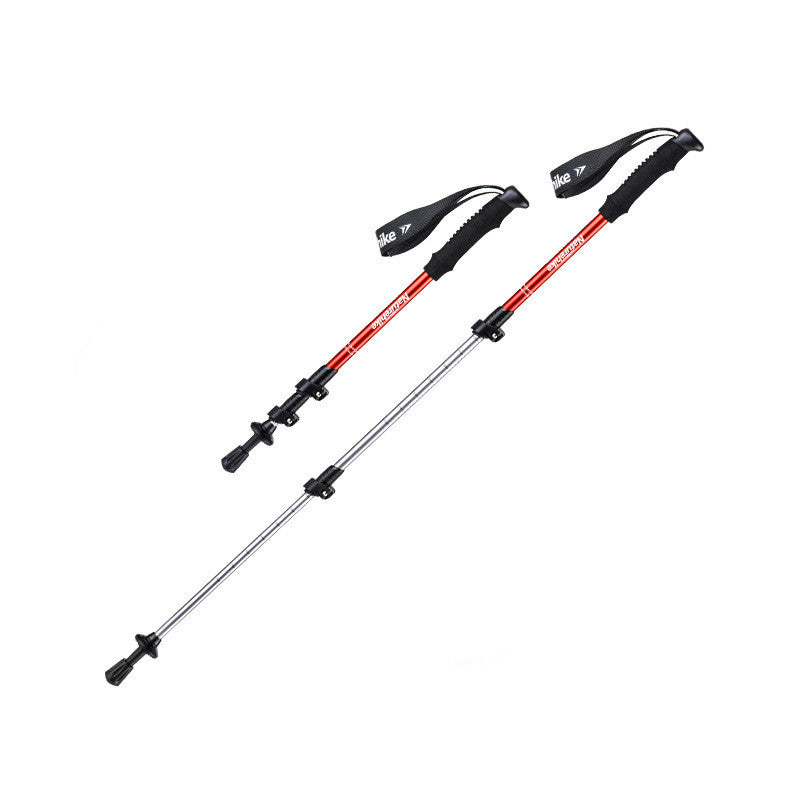 Flag Village Family Children's Outdoor Trekking Poles With Three Sections