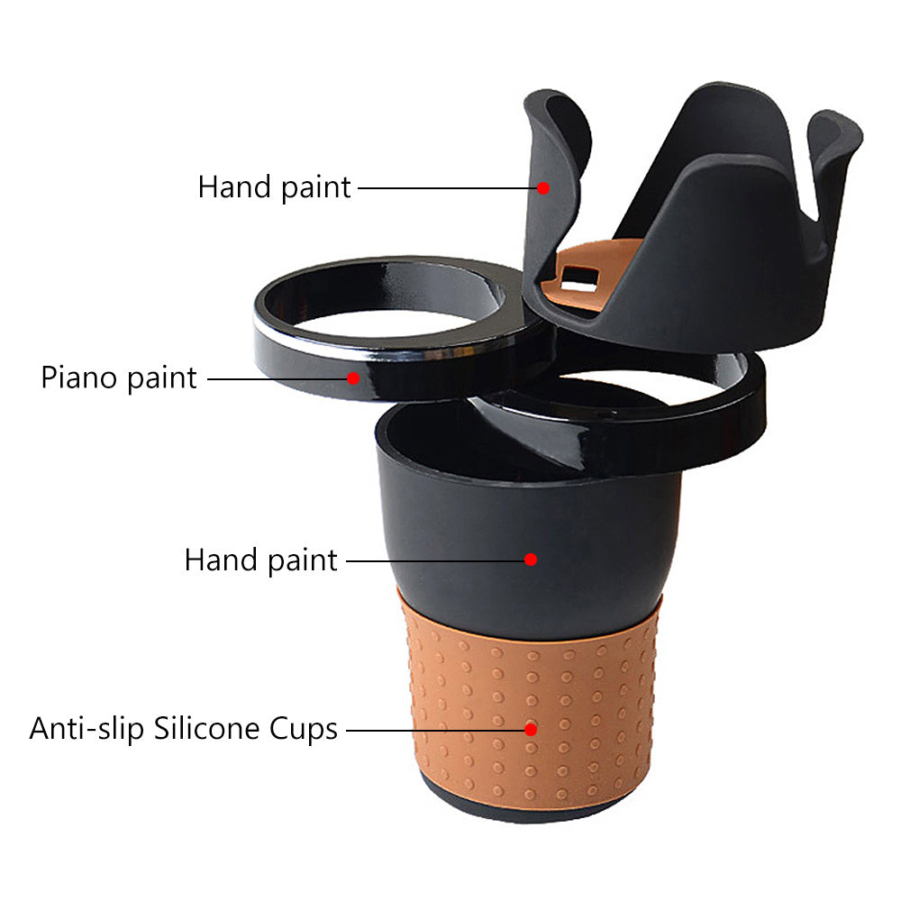 Flag Village Auto Tools Car Cup Holders Car-styling Car Truck Drink Water Cup Bottle Can Holder Door Mount Stand ABS Rubber Drinks Holders