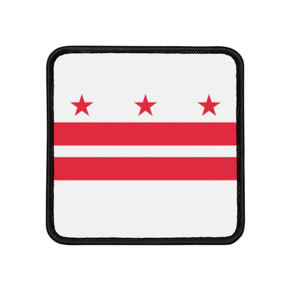 Flag Village District of Columbia State Flag Embroidery Iron-On Patches