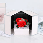 Flag Village Creative Rose Jewelry Gift Box For Christmas And Valentine's Day