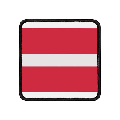 Flag Village Latvia Flag Embroidery Iron-On Patches