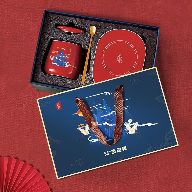 Flag Village Thermostatic Gift Ceramic Mug Gift Box Set