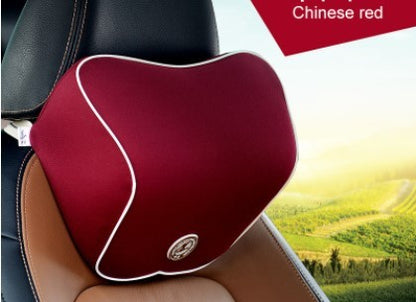 Flag Village Auto Tools Car Memory Cotton Lumbar Suit Pillow Back Pad Waist Car Interior Seat Four Seasons Universal New Slow Rebound