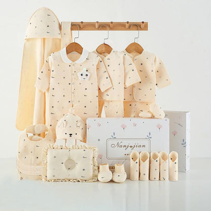 Flag Village Newborn Baby Clothes Thin Suit Baby Gift Box