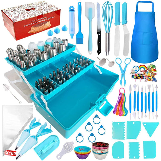 Flag Village Baking Set Apron With Three-layer Storage Folding Gift Box
