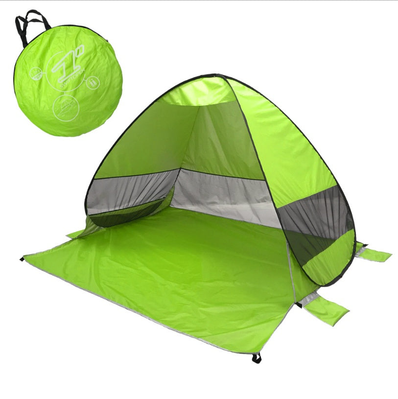 Flag Village Automatic Beach Tent
