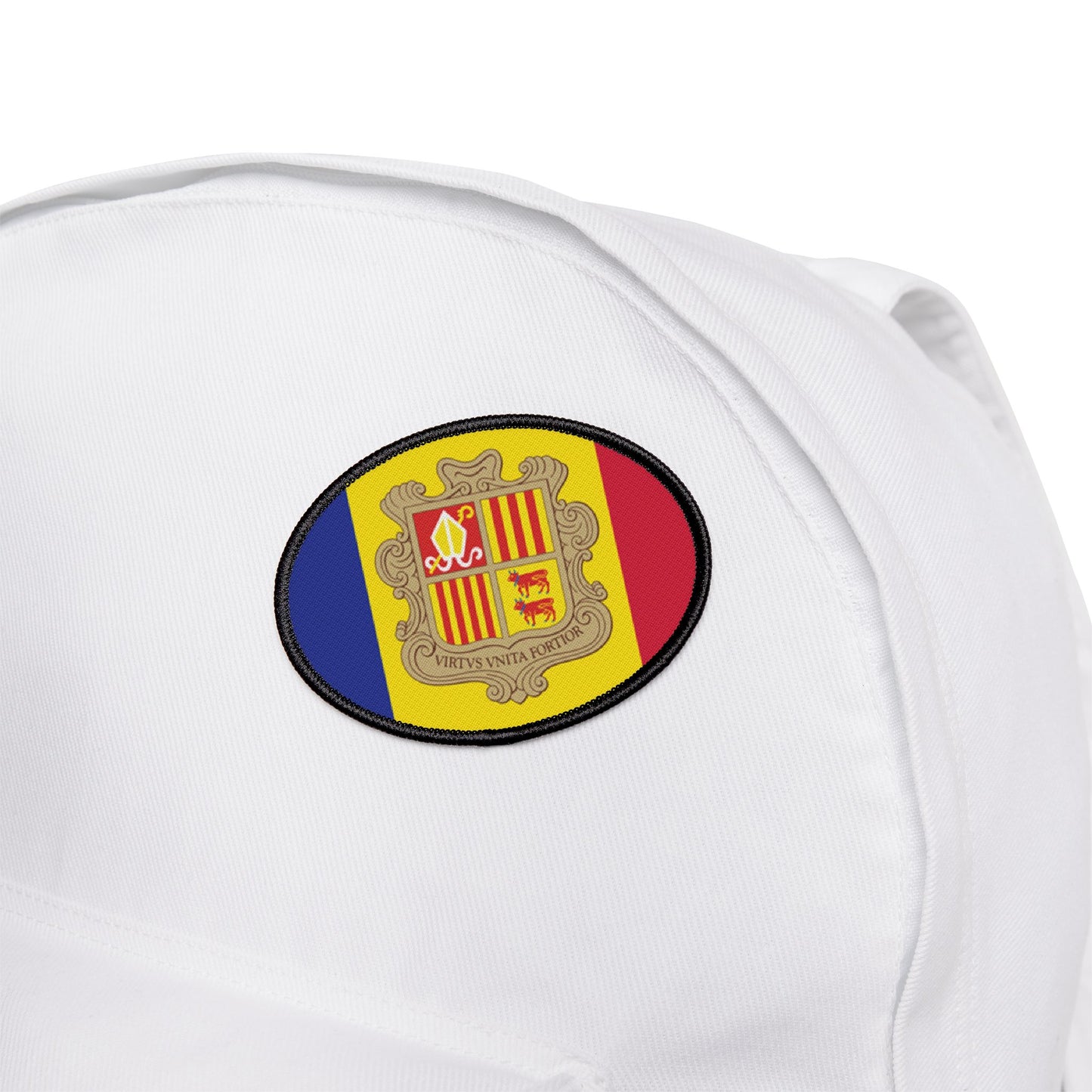 Flag Village Andorra Flag Embroidery Iron-On Patches