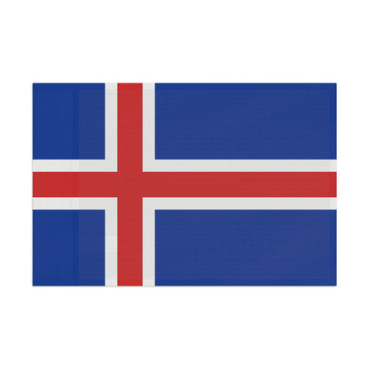 Flag Village Iceland Flag 18" x 12" / 36" x 24" / 60" x 36"