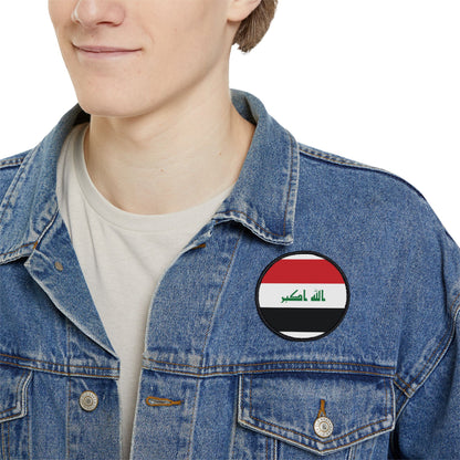 Flag Village Iraq Flag Embroidery Iron-On Patches