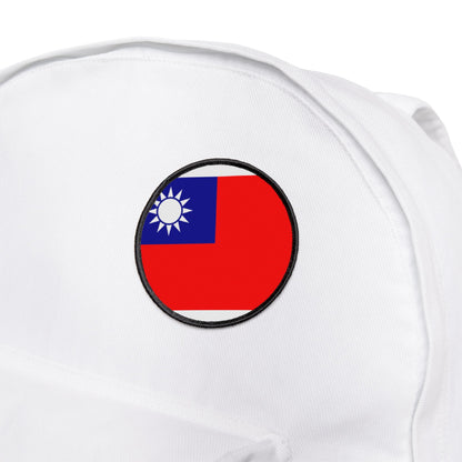 Flag Village Taiwan Flag Embroidery Iron-On Patches