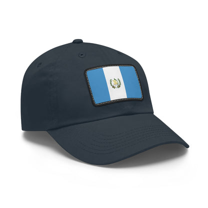 Flag Village Guatemala Flag Hat Cap with Leather Patch