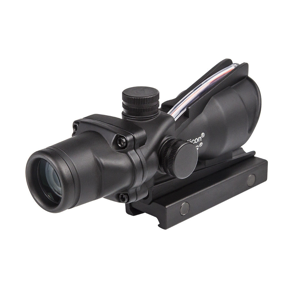 Flag Village Maku metal sight 4x32 eating chicken outdoor sports quadruple lens