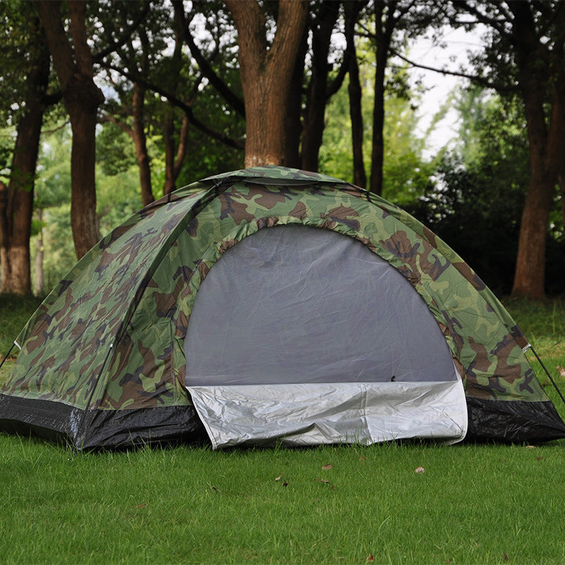 Flag Village Double Camouflage Tent Leisure Tent Outdoor Camping Tent