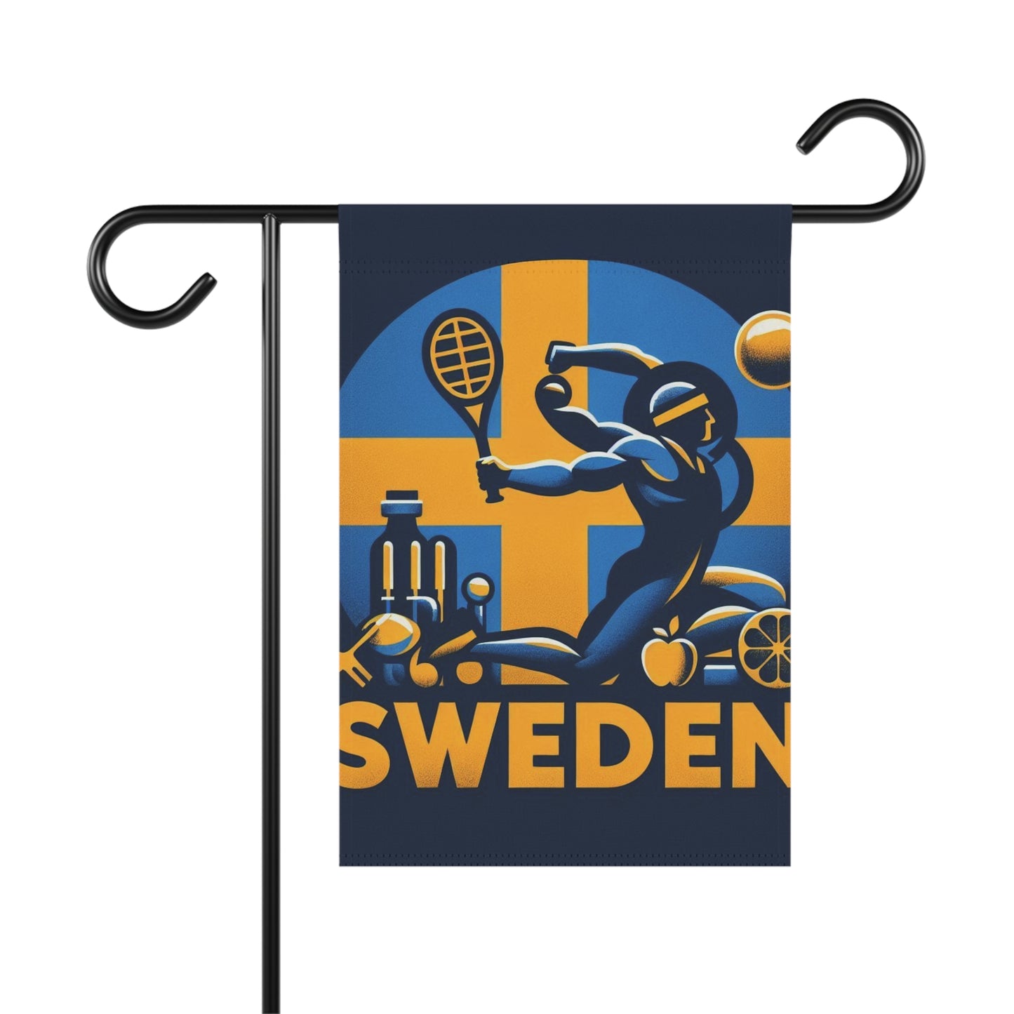 Flag Village Sweden Flag Sporting Garden & House Banner SWE0003
