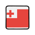 Flag Village Tonga Flag Embroidery Iron-On Patches FV-PT0079