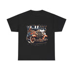 Flag Village USA Vintage Car Flag T-SHIRT Heavy Cotton Tee USA0010