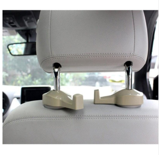 Flag Village Auto Tools High Quality Multifunction Hidden Car Hook Portable Hanger Purse Bag Organizer Holder Easy Instal Car Accessories