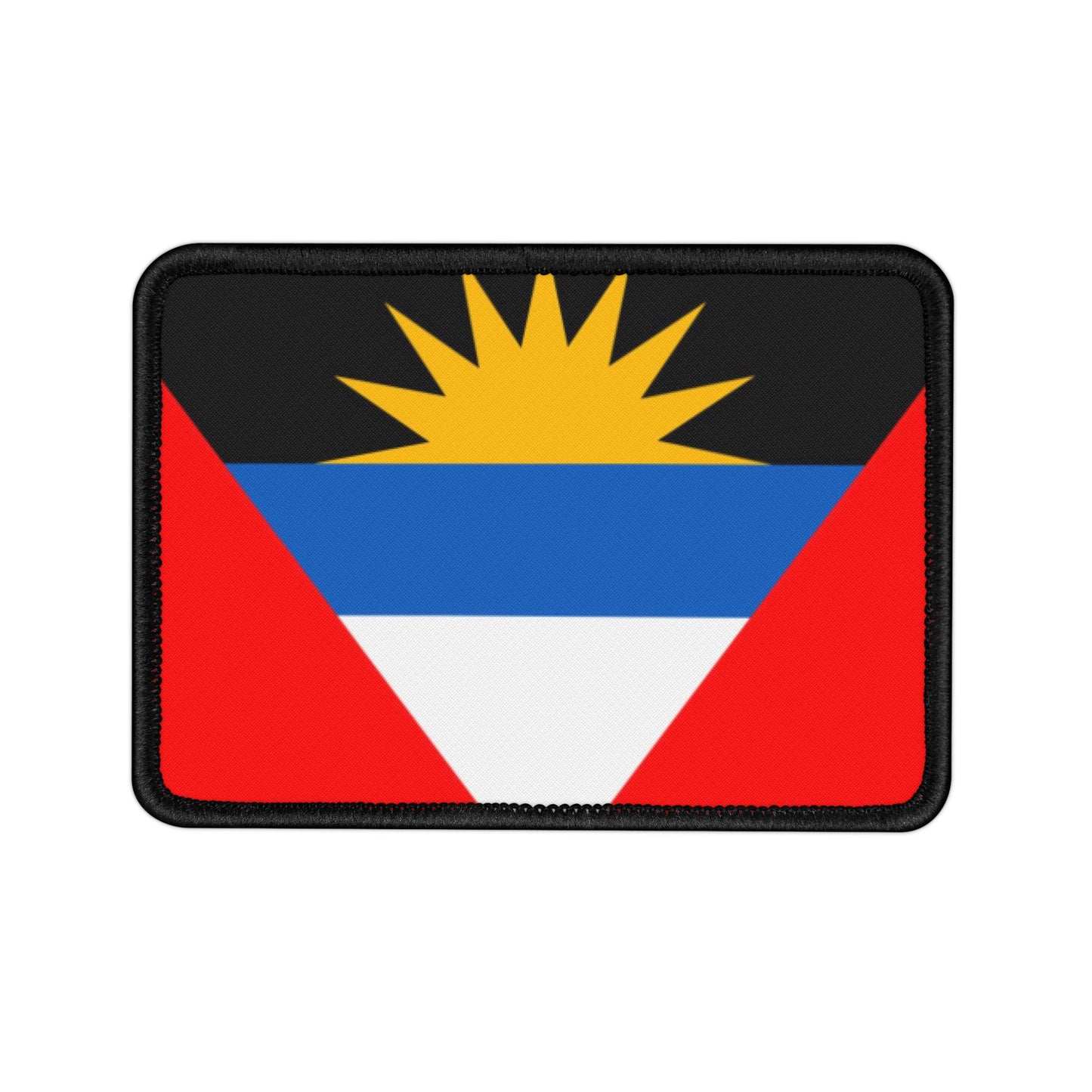Flag Village Antigua And Barbuda Flag Embroidery Iron-On Patches
