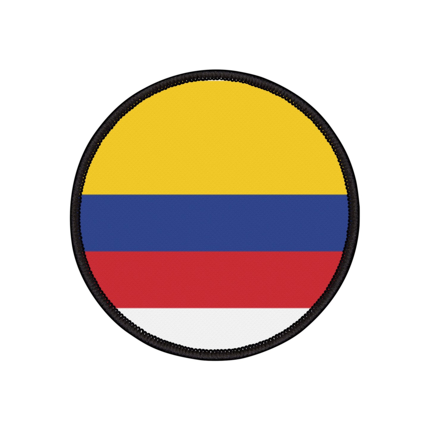 Flag Village Colombia Flag Embroidery Iron-On Patches