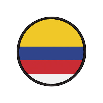 Flag Village Colombia Flag Embroidery Iron-On Patches