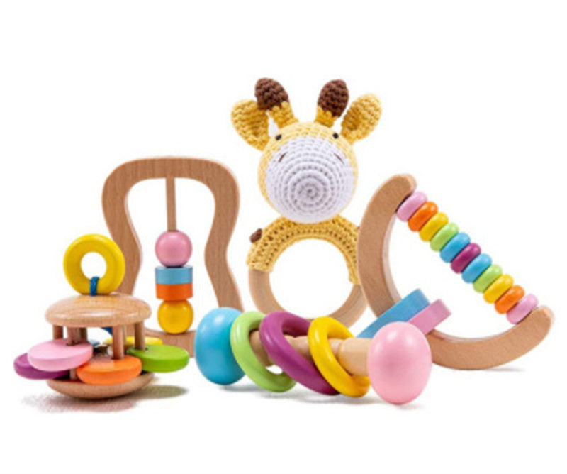 Flag Village Baby Educational Toy Molar Teether Gift Box